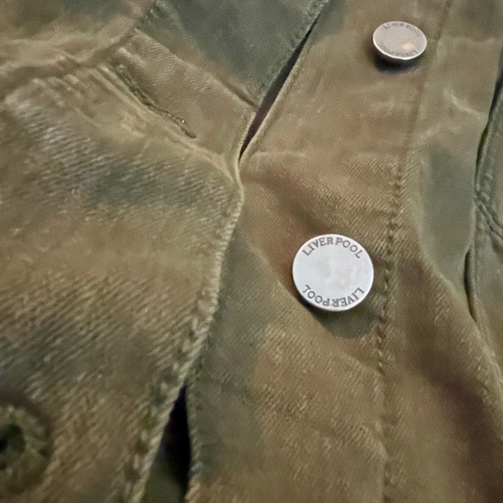 Liverpool Olive Green Utility Jacket - Picture 3 of 4